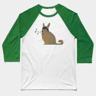 Viscacha music (purple and green, green notes) Baseball T-Shirt